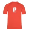Protest Rashguard Short Sleeve “ PRTCATER In Tomato 25