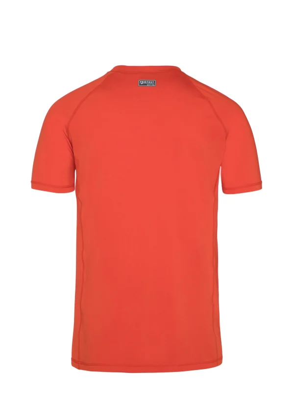 Protest Rashguard Short Sleeve “ PRTCATER In Tomato 5