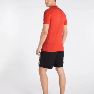 Protest Rashguard Short Sleeve “ PRTCATER In Tomato 18