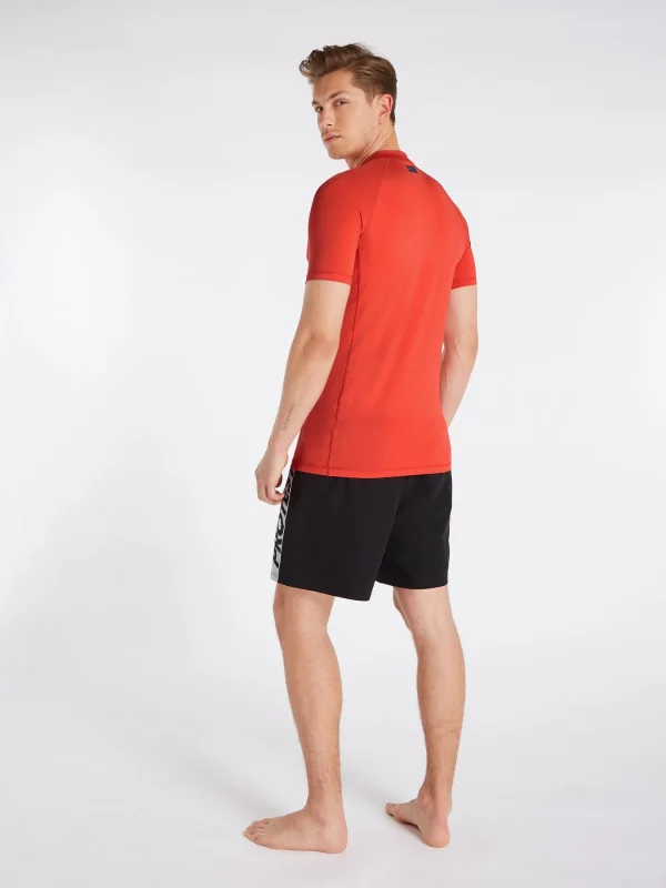 Protest Rashguard Short Sleeve “ PRTCATER In Tomato 7