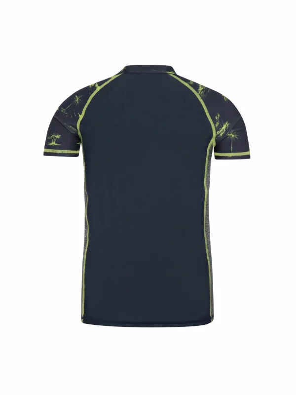 Protest Rashguard Short Sleeve “ PRTDYLAN JR In Night Skyblue 3
