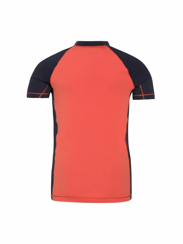 Protest Rashguard Short Sleeve “ PRTFREZZ JR In New Coralpink 3