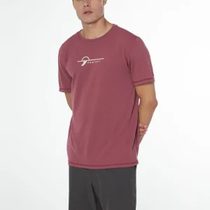 Protest Rashguard Short Sleeve “ PRTLEGUNDI In Roan Rougebordeaux 11