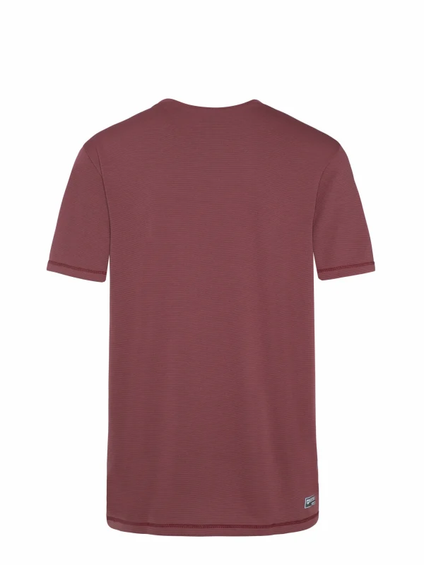 Protest Rashguard Short Sleeve “ PRTLEGUNDI In Roan Rougebordeaux 6