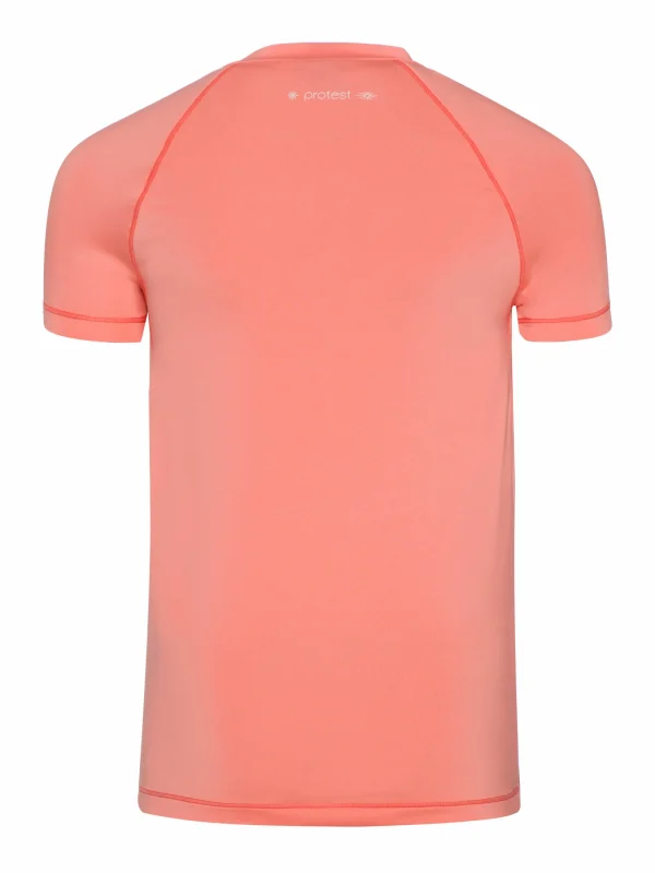 Protest Rashguard Short Sleeve “ PRTSENNA JR In Duskcoral 3