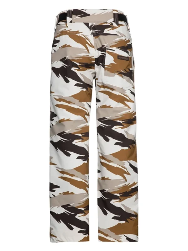 Protest Ski-/ Snowboardhose „Adrian“ In Weiß/ Hellbraun/ Beige 3