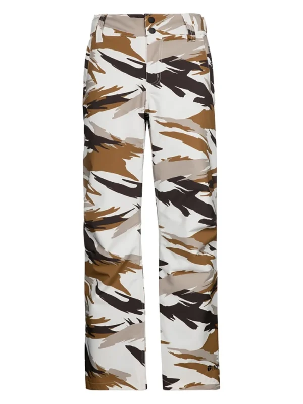 Protest Ski-/ Snowboardhose „Adrian“ In Weiß/ Hellbraun/ Beige 1