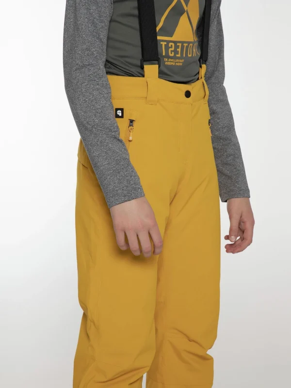 Protest Ski- Und Snowboardhose “ SPIKET JR In Dark Yellow 9