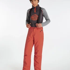 Protest Ski- Und Snowboardhose “ SPIKET JR In Orange Fire 12