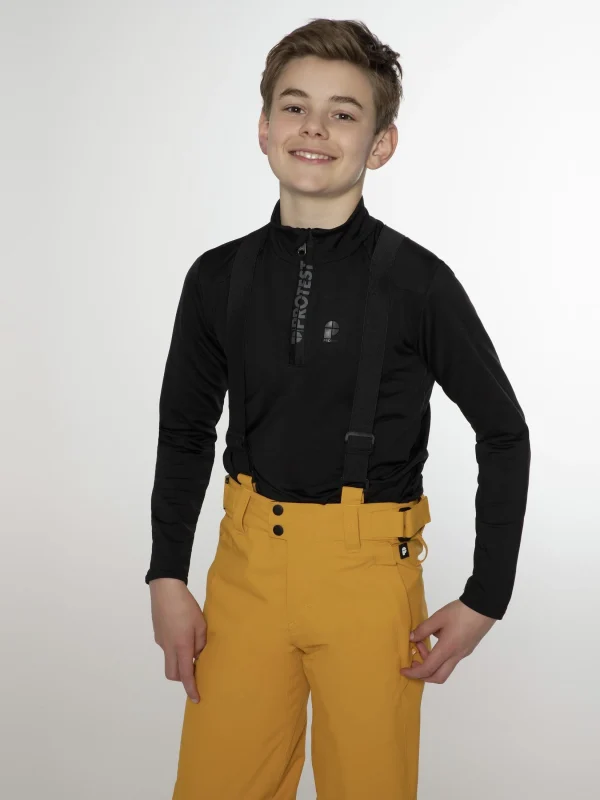 Protest Skihose “ BORK JR In Dark Yellow 3