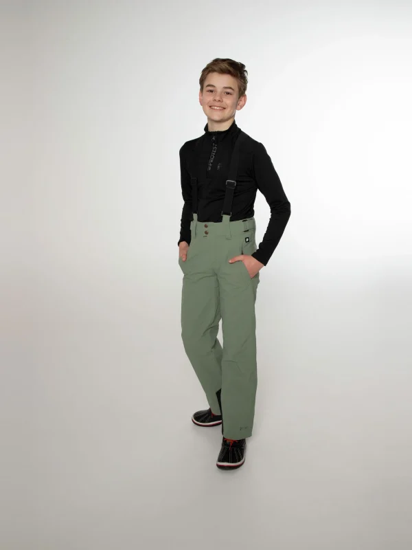 Protest Skihose “ BORK JR In Green Spray 4