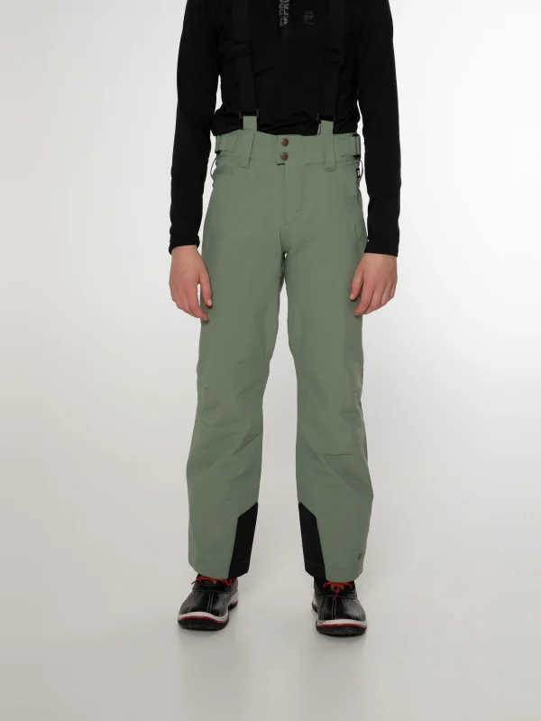 Protest Skihose “ BORK JR In Green Spray 7