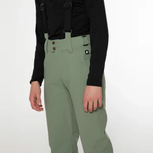 Protest Skihose “ BORK JR In Green Spray 25