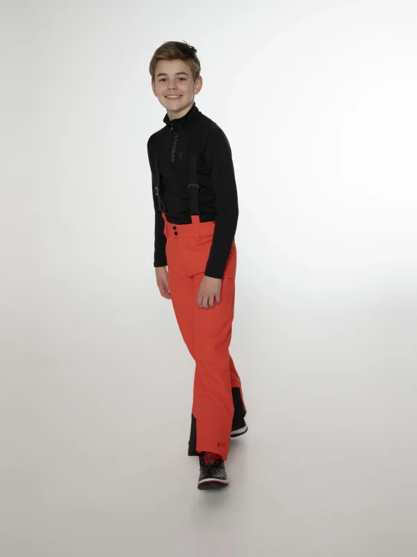 Protest Skihose “ BORK JR In Orange Fire 4