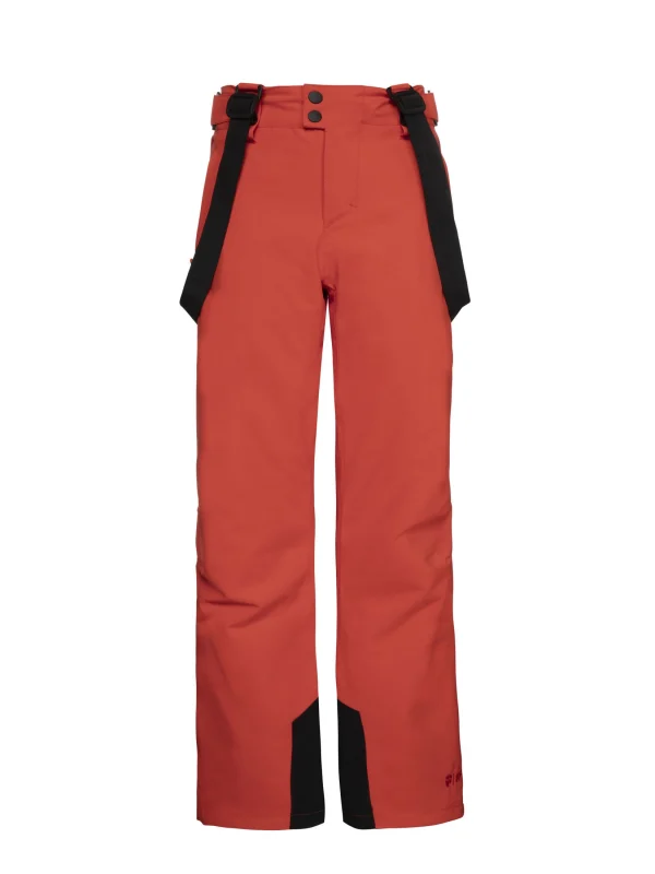 Protest Skihose “ BORK JR In Orange Fire 1