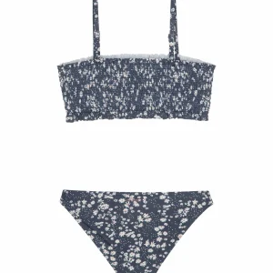 Protest Smocked Bikini “ PRTZOEY JR In Deep Seablue 6