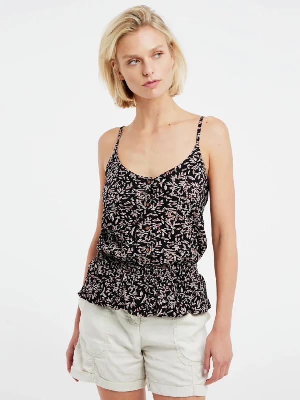 Protest Spaghetti Top “ PRTKIAWAH In True Black 3