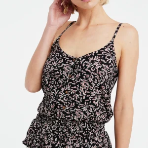 Protest Spaghetti Top “ PRTKIAWAH In True Black 19