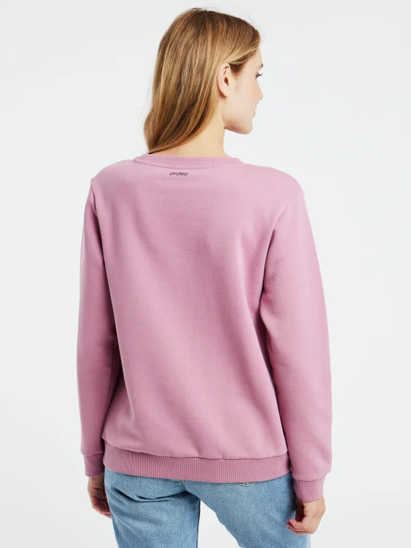 Protest Sweatshirt “ PRTMAHIA In Duskyrose 5