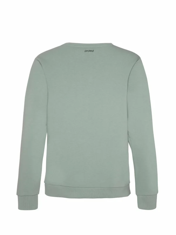 Protest Sweatshirt “ PRTMAHIA In Green Baygreen 3