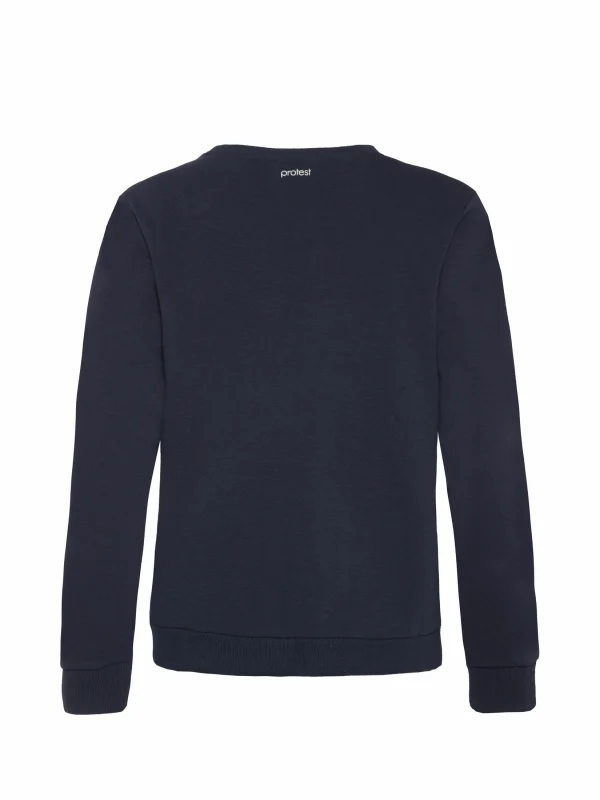 Protest Sweatshirt “ PRTMAHIA In Ground Blue 3