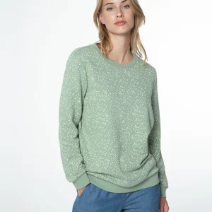 Protest Sweatshirt “ PRTXUNO In Green Baygreen 11