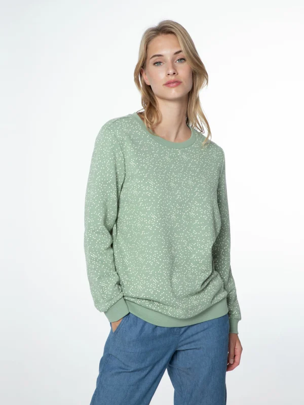 Protest Sweatshirt “ PRTXUNO In Green Baygreen 3