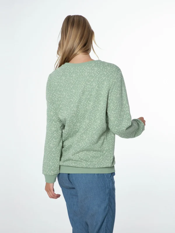 Protest Sweatshirt “ PRTXUNO In Green Baygreen 5