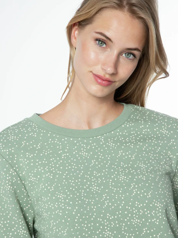 Protest Sweatshirt “ PRTXUNO In Green Baygreen 7