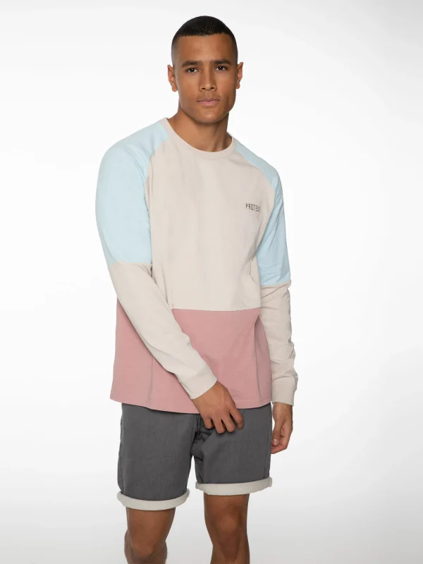 Protest Sweatshirt “ RADFORD In Mauve 3