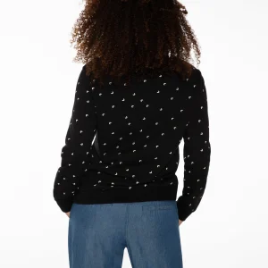 Protest Sweatshirt “ SAVORY In True Black 15