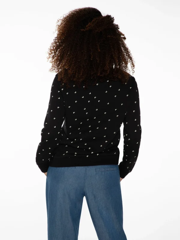 Protest Sweatshirt “ SAVORY In True Black 5