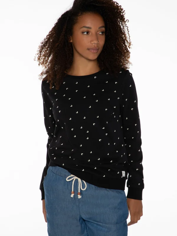 Protest Sweatshirt “ SAVORY In True Black 7