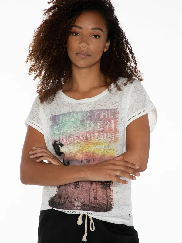 Protest T-shirt “ ELLES In Seashell 7