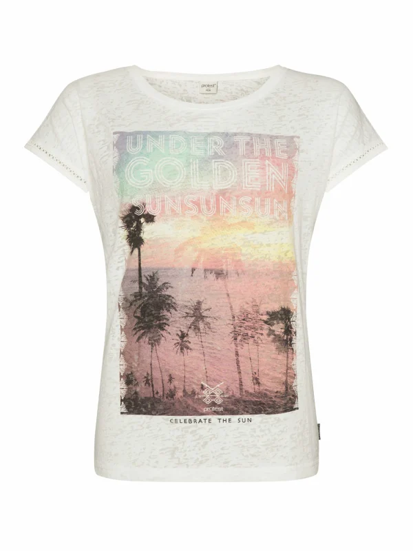 Protest T-shirt “ ELLES In Seashell 1