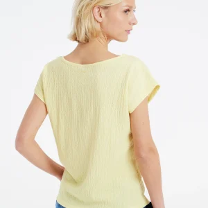 Protest T-shirt “ PRTBOREAL In MacaroonYellow 15