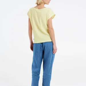 Protest T-shirt “ PRTBOREAL In MacaroonYellow 21