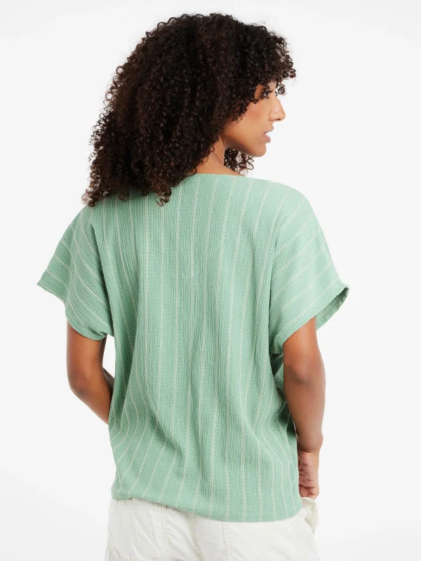 Protest T-shirt “ PRTDEEDEE In Green Baygreen 5