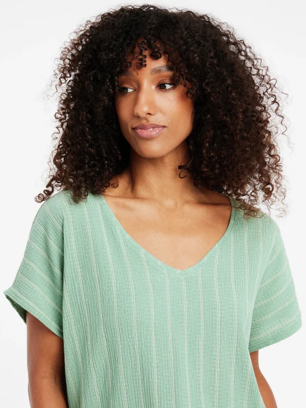 Protest T-shirt “ PRTDEEDEE In Green Baygreen 7