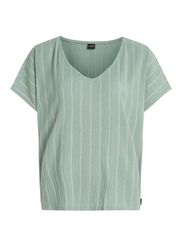 Protest T-shirt “ PRTDEEDEE In Green Baygreen 1