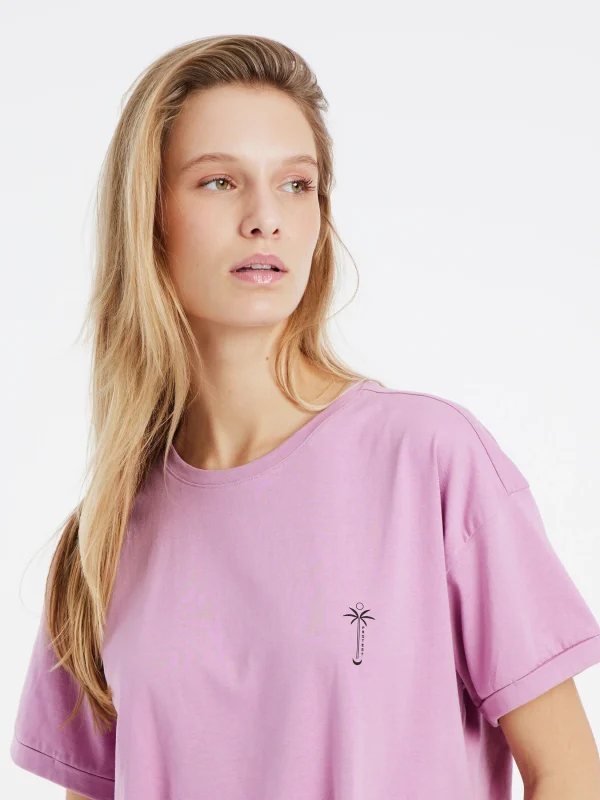 Protest T-shirt “ PRTELSAO In Duskyrose 7