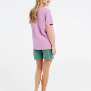 Protest T-shirt “ PRTELSAO In Duskyrose 21
