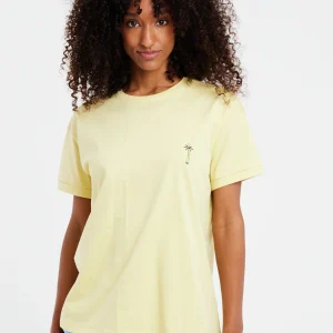 Protest T-shirt “ PRTELSAO In MacaroonYellow 11