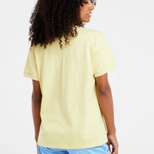 Protest T-shirt “ PRTELSAO In MacaroonYellow 15