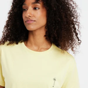 Protest T-shirt “ PRTELSAO In MacaroonYellow 19