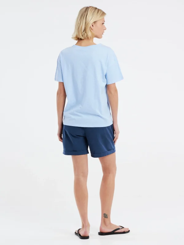 Protest T-shirt “ PRTESSE In Chambray Blue 8