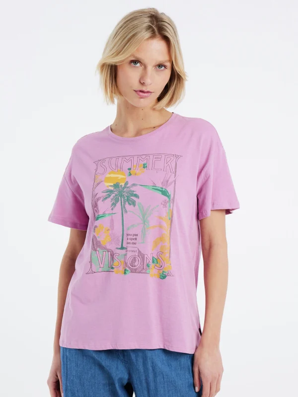 Protest T-shirt “ PRTESSE In Duskyrose 3