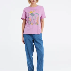 Protest T-shirt “ PRTESSE In Duskyrose 13