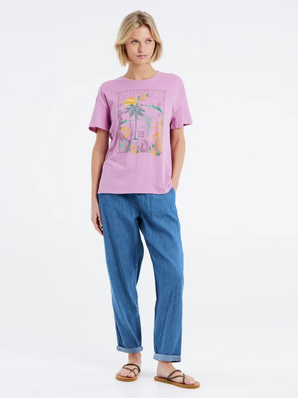 Protest T-shirt “ PRTESSE In Duskyrose 4