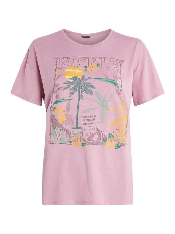 Protest T-shirt “ PRTESSE In Duskyrose 1